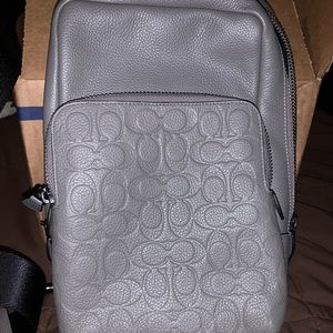 Coach Leather Sling Pack